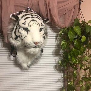 Tiger Head Backpack !